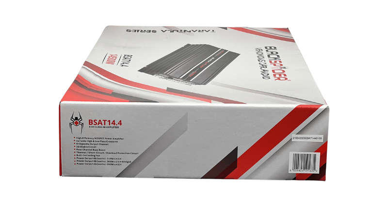 BlackSpider BSAT14.4  14500W 4 Channel Amplifier