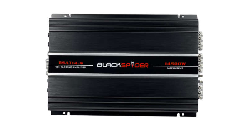 BlackSpider BSAT14.4  14500W 4 Channel Amplifier