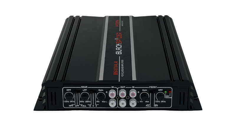 BlackSpider BSAT14.4  14500W 4 Channel Amplifier