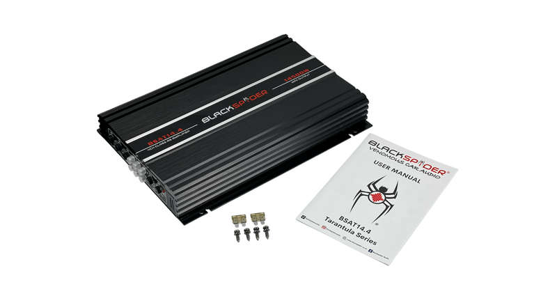 BlackSpider BSAT14.4  14500W 4 Channel Amplifier