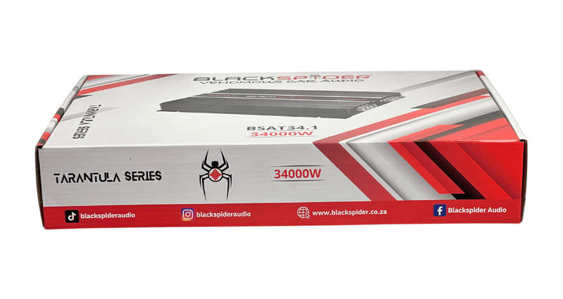 BlackSpider BSAT34.1  34000W Mono Block Amplifier