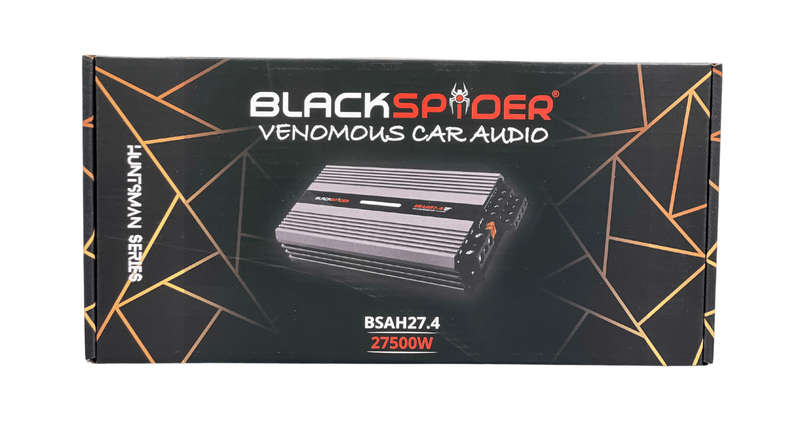 BlackSpider BSAH27.4  27500W  4 Channel Amplifier