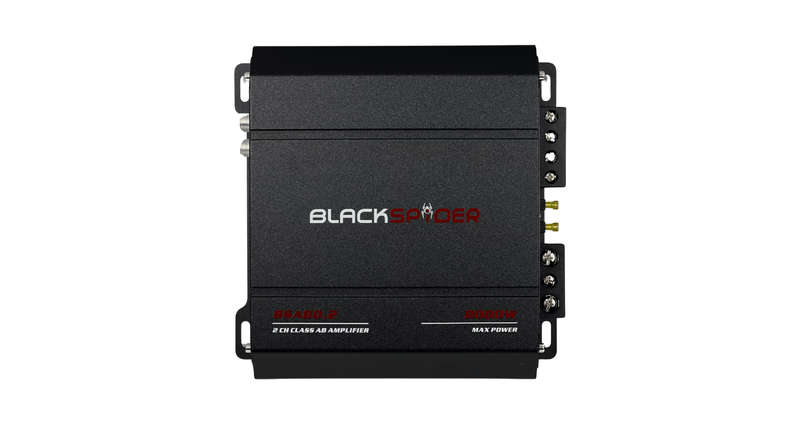 BlackSpider BSA80.2  8000W 2 Channel Amplifier