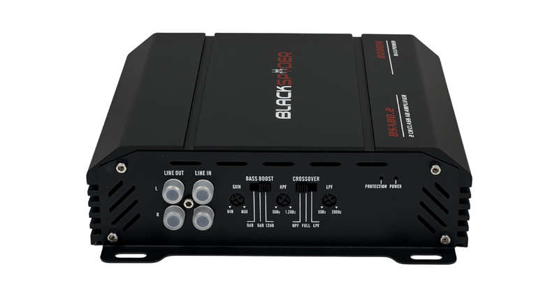BlackSpider BSA80.2  8000W 2 Channel Amplifier