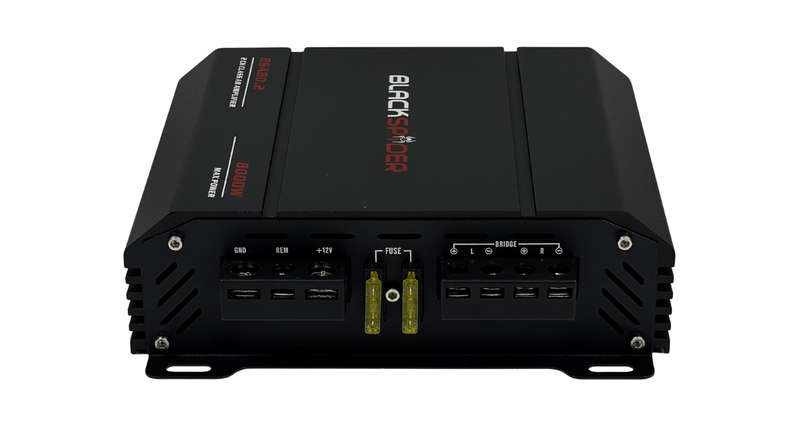 BlackSpider BSA80.2  8000W 2 Channel Amplifier