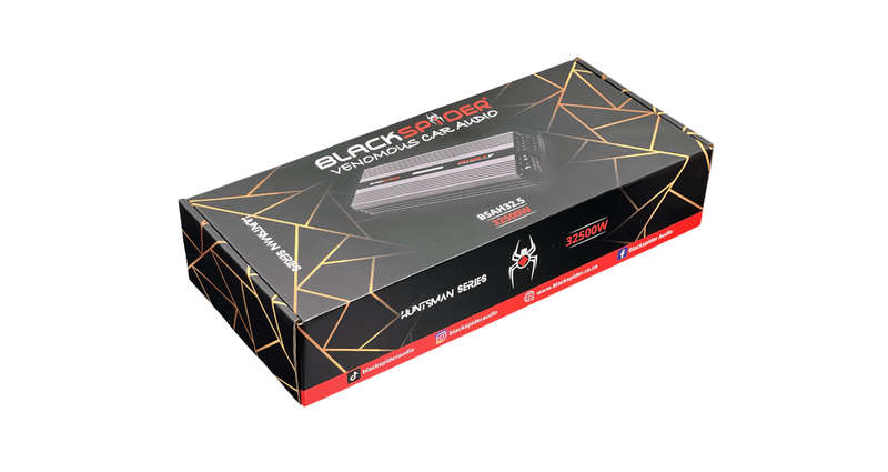BlackSpider BSAH32.5 32500W 5 Channel Amplifier