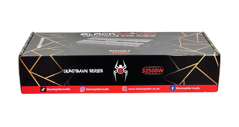 BlackSpider BSAH32.5 32500W 5 Channel Amplifier