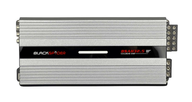 BlackSpider BSAH32.5 32500W 5 Channel Amplifier