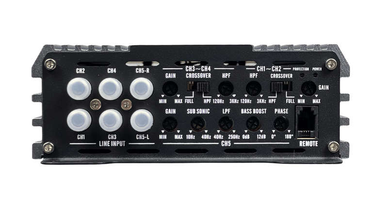 BlackSpider BSAH32.5 32500W 5 Channel Amplifier