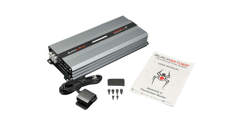BlackSpider BSAH32.5 32500W 5 Channel Amplifier