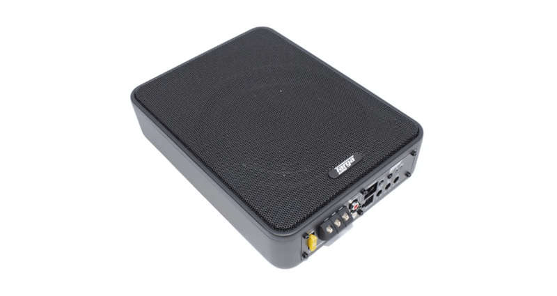 Targa TAW-8500SL 8" Active Subwoofer with Wiring