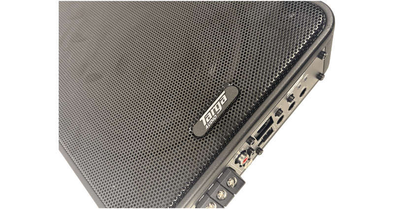 Targa TAW-8500SL 8" Active Subwoofer with Wiring