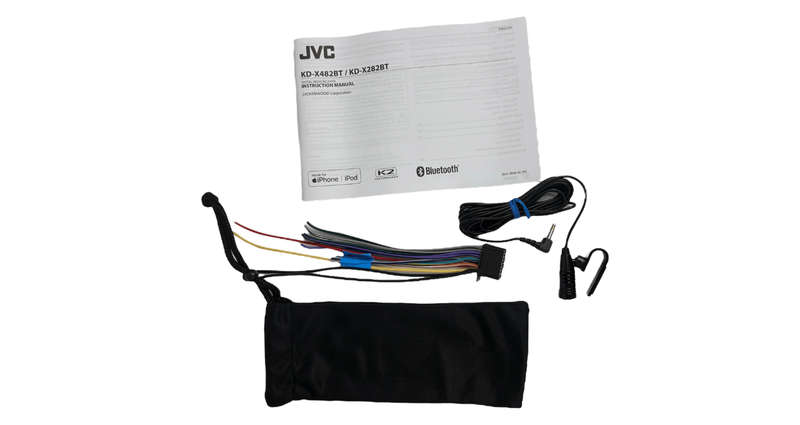 JVC KD-X482BT Radio Single Din with Bluetooth