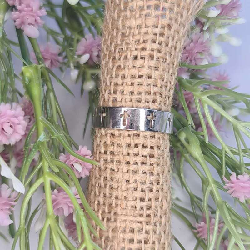 CROSS BROAD RING, ASSORTED SIZES