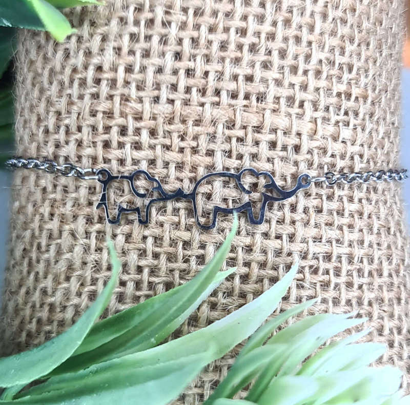 ELEPHANT FAMILY BRACELET