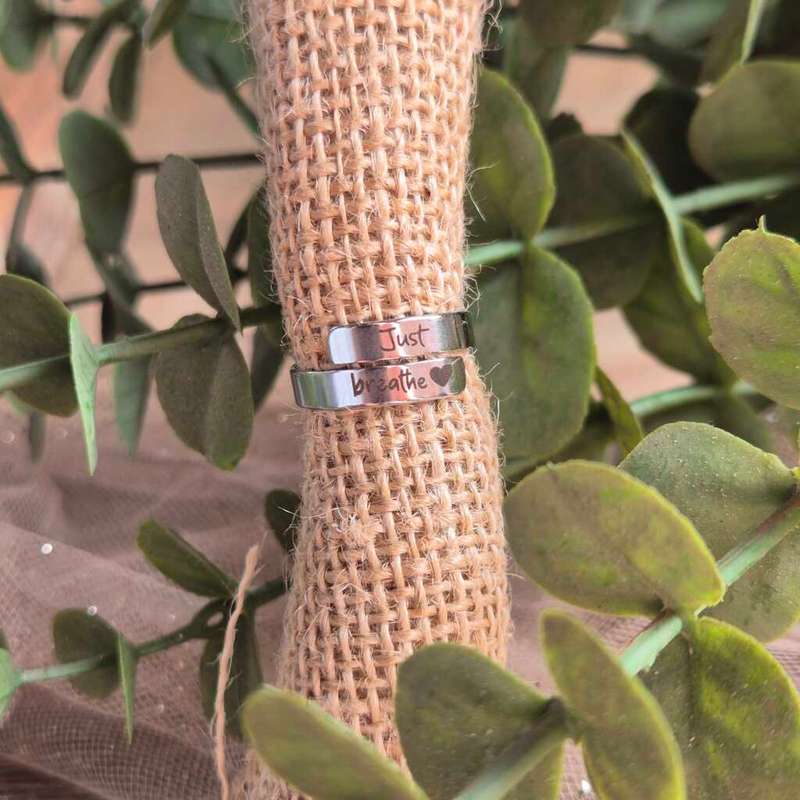 JUST BREATHE RING, ADJUSTABLE