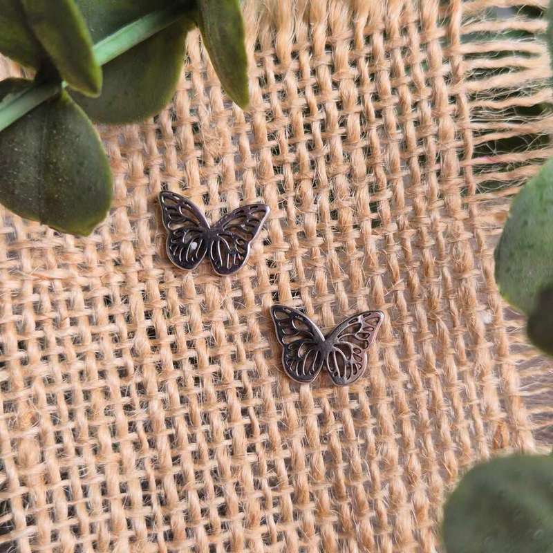 BUTTERFLY STUD EARRINGS