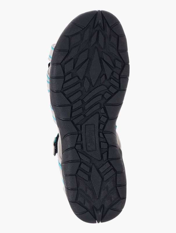 JEEP OPEN ADVENTURE GREY SANDALS