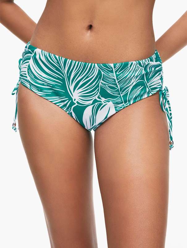 Original Woolworths Teal Drawstring Ruched Bikini Bottoms