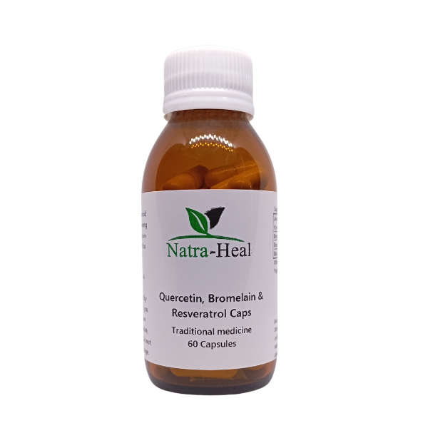 Quercetin Bromelain and Resveratrol Capsules