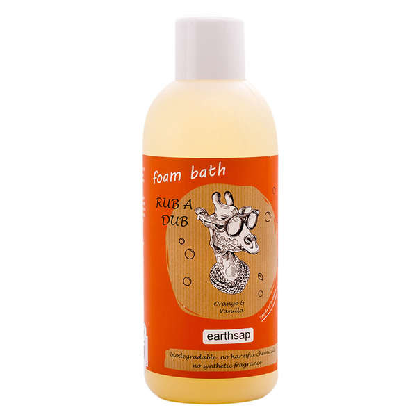 Earthsap Rub A Dub Foam Bath Orange & Vanilla