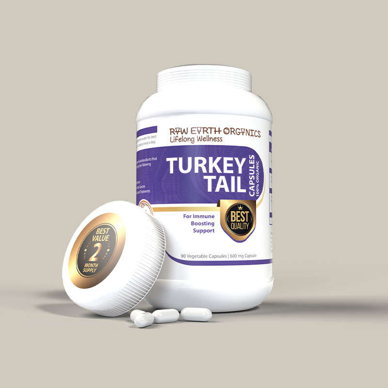 Turkey Tail Mushroom Capsules