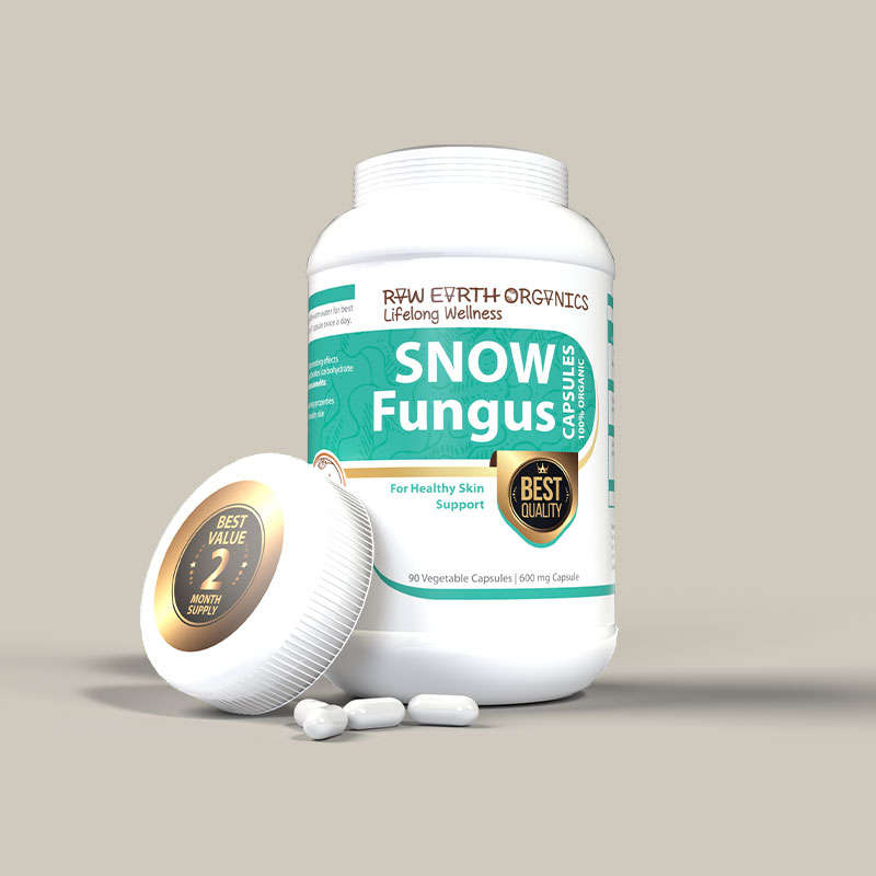 Snow Fungus Mushroom Capsules
