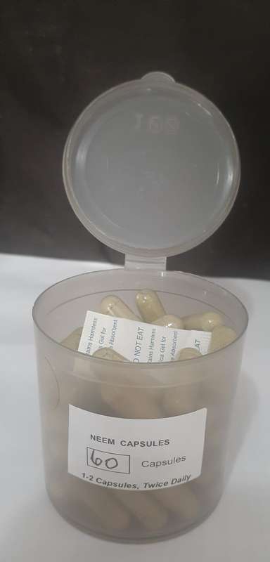 Neem Capsules 30's / 60's / 100's