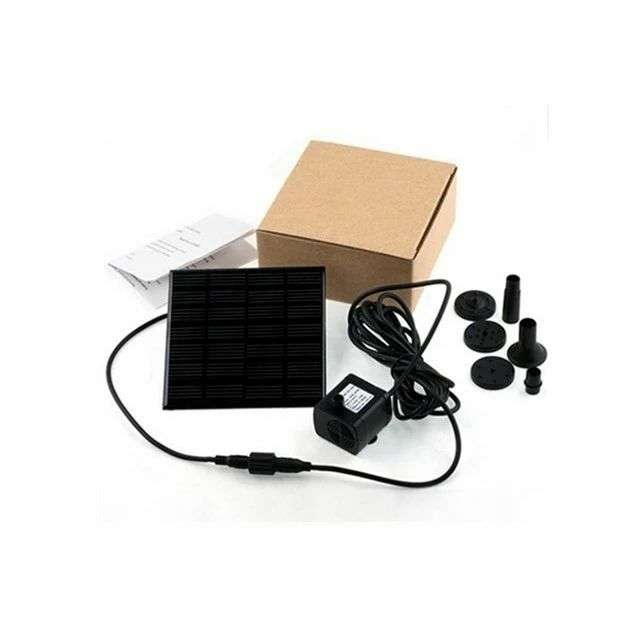 Solar Power Water Pump Garden Fountain