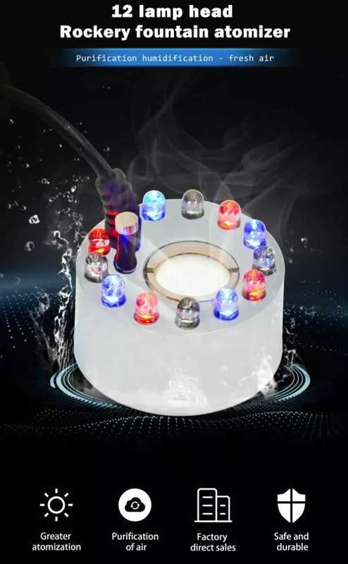 DC24V LED Mist Maker Fog Maker Fogger Air Humidifier