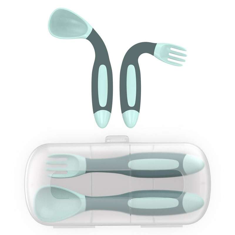 ABDL Silicone Adult Baby Training Spoon and Fork Set