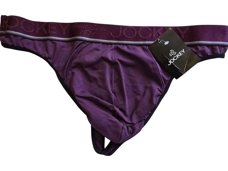 Jockey Men's G-string - Wine
