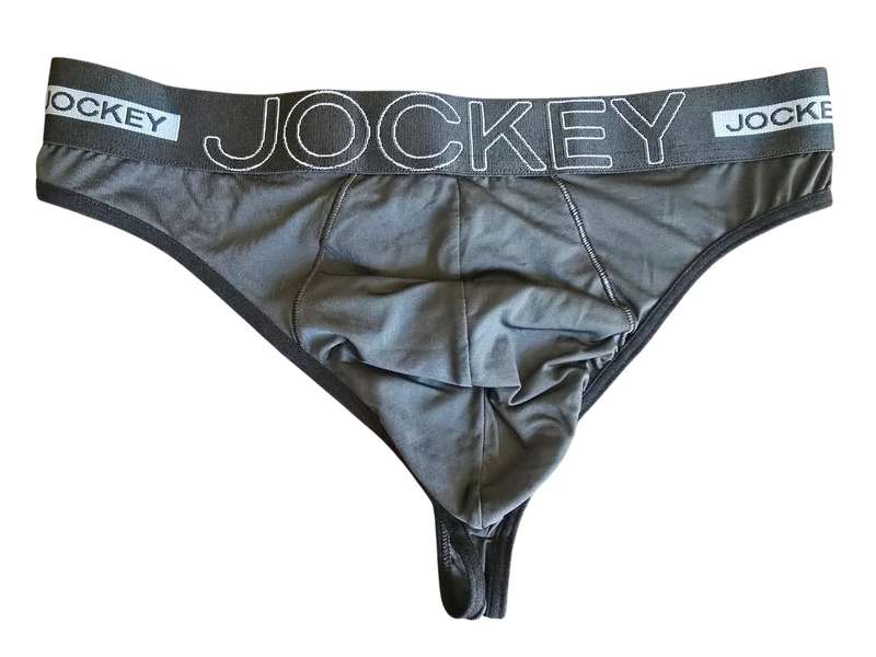 Jockey Men's G-string - Gun Metal Grey