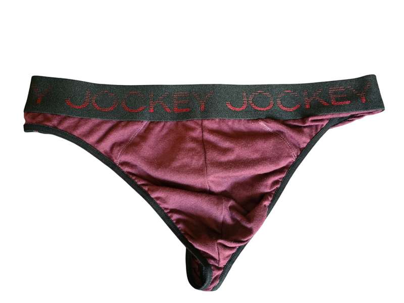 Jockey Men's G-string - Wine