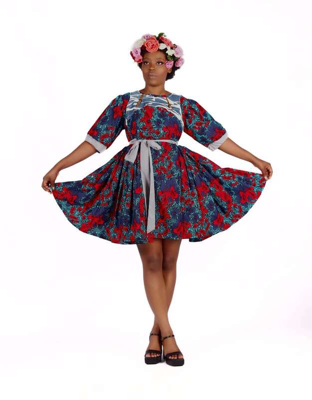 CLARA FLARED DRESS