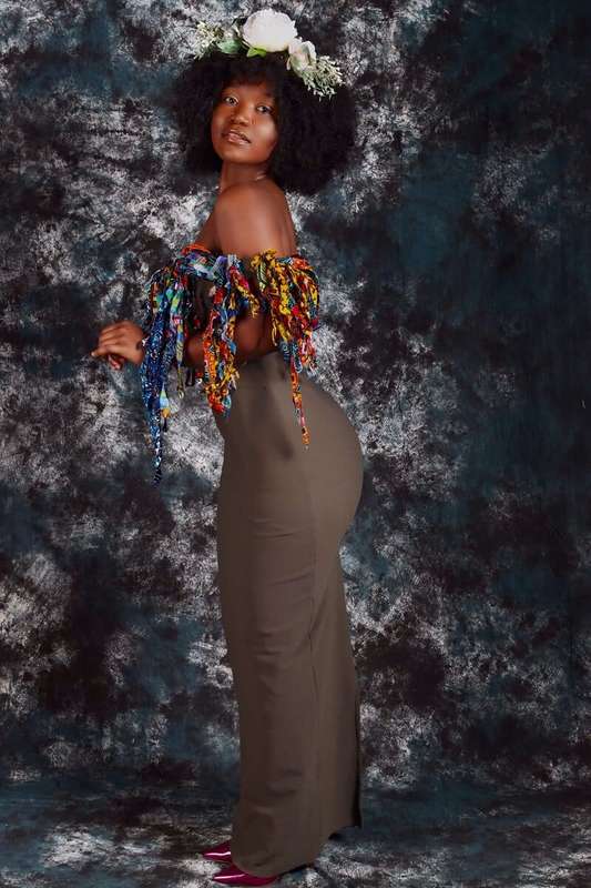 Clarita Long Cut Dress