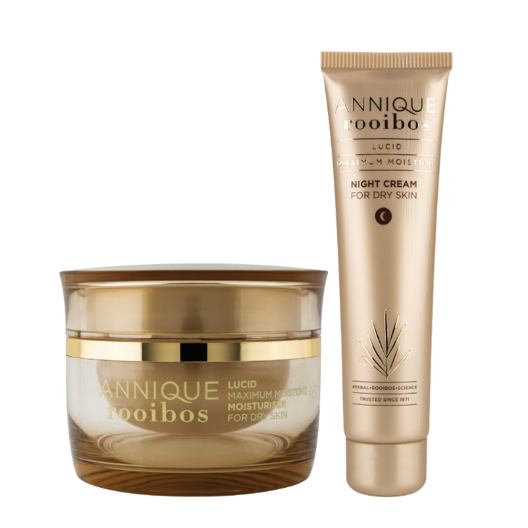Annique Lucid Moisturiser Dry Skin 50ml + Night Cream 30ml