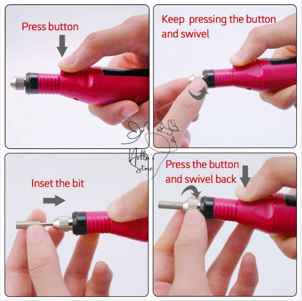 Nail Tools Nail Drill Beginner Set [3895]