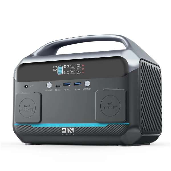 Daranener Neo 600W 537Wh Portable Solar Generator With Sa Plugs
