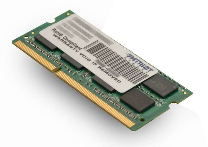 Patriot Signature Line 4Gb 1600Mhz Ddr3 Dual Rank Sodimm Notebook Memory