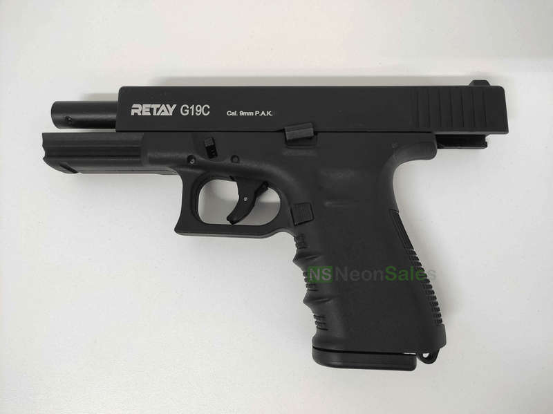 RETAY G19C BLANK GUN - BLACK