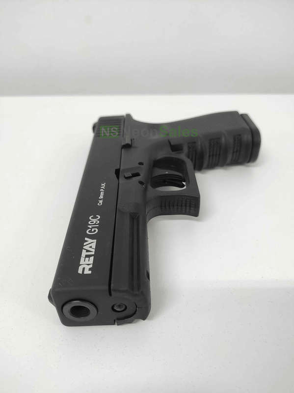 RETAY G19C BLANK GUN - BLACK