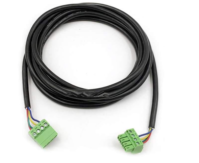 4 Core Shielded Extension Cable - 22AWG with 4P Female Connector for Stepper Motor