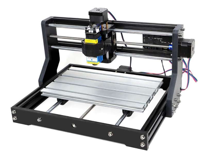 CNC Router Milling Engraver Machine DIY 3018 PRO + Laser Module 2500MW / 5500MW / 15W with ER11 -