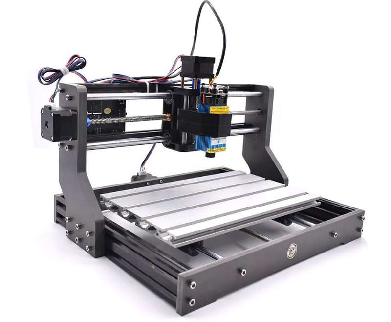 CNC Router Milling Engraver Machine DIY 3018 PRO + Laser Module 2500MW / 5500MW / 15W with ER11 -