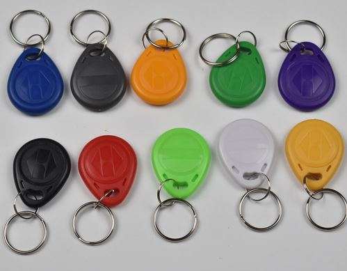 RFID Tags Writable-Rewritable Keys- 125Khz Card Access - 10 Piece