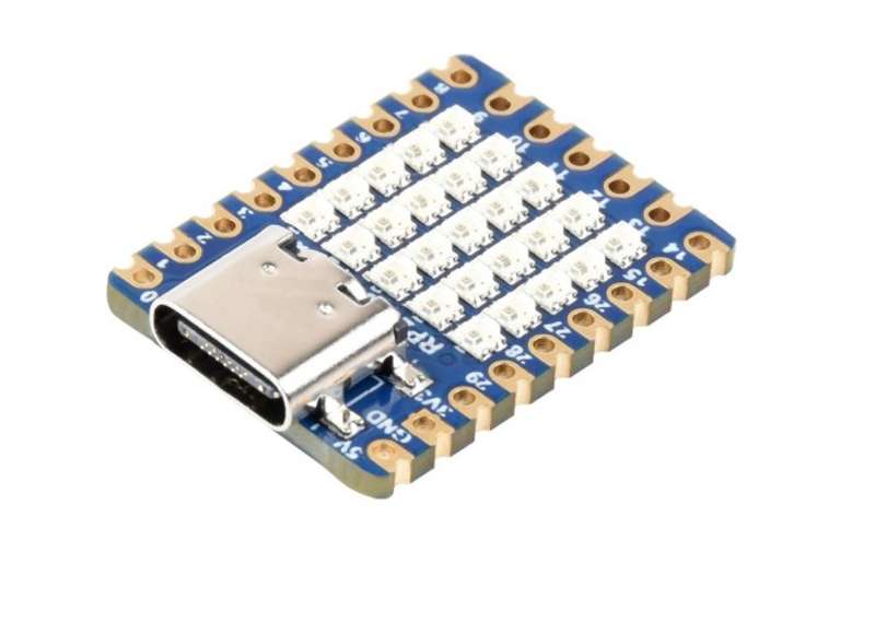 Waveshare RP2040-Matrix Development Board - Based On Official RP2040 Dual Core Processor