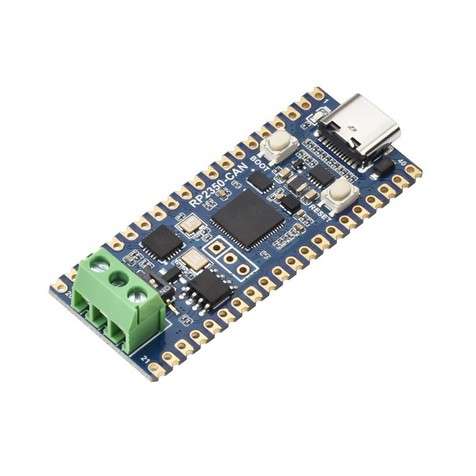 Waveshare RP2350 CAN Development Board, Based On Raspberry Pi RP2350A Dual-core & Dual-architectu...