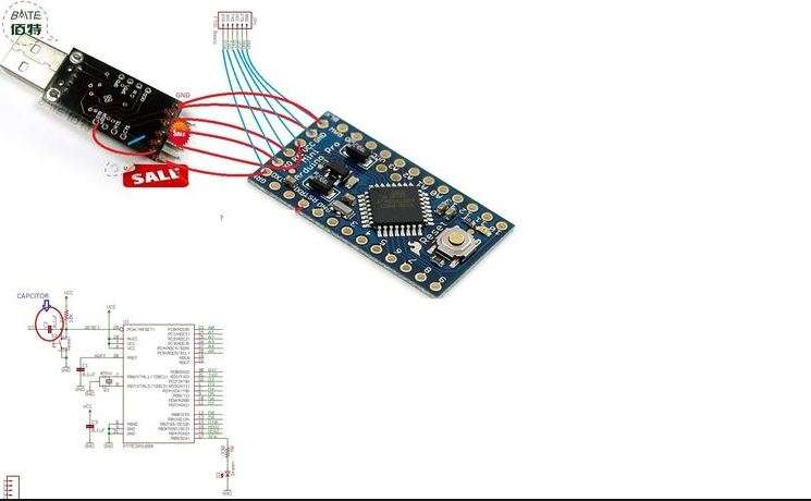 CP2102 USB Adapter for Arduino Pro Mini
