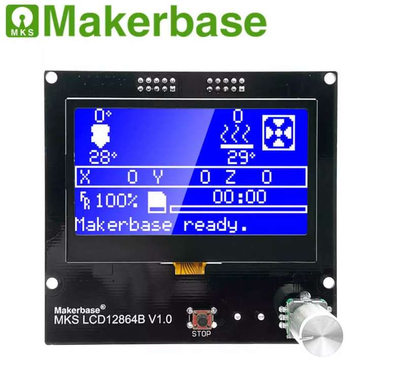 Makerbase-MKS LCD-12864B-32Bit-Intelligent display LCD controller panel